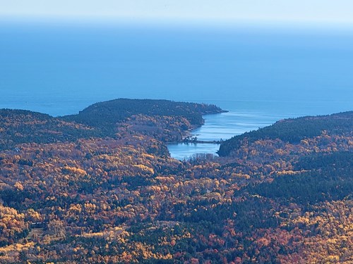 Acadia Mountain Fall Foliage